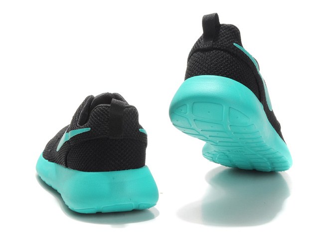 chaussures nike Roshe running hommes bleu noir (3)